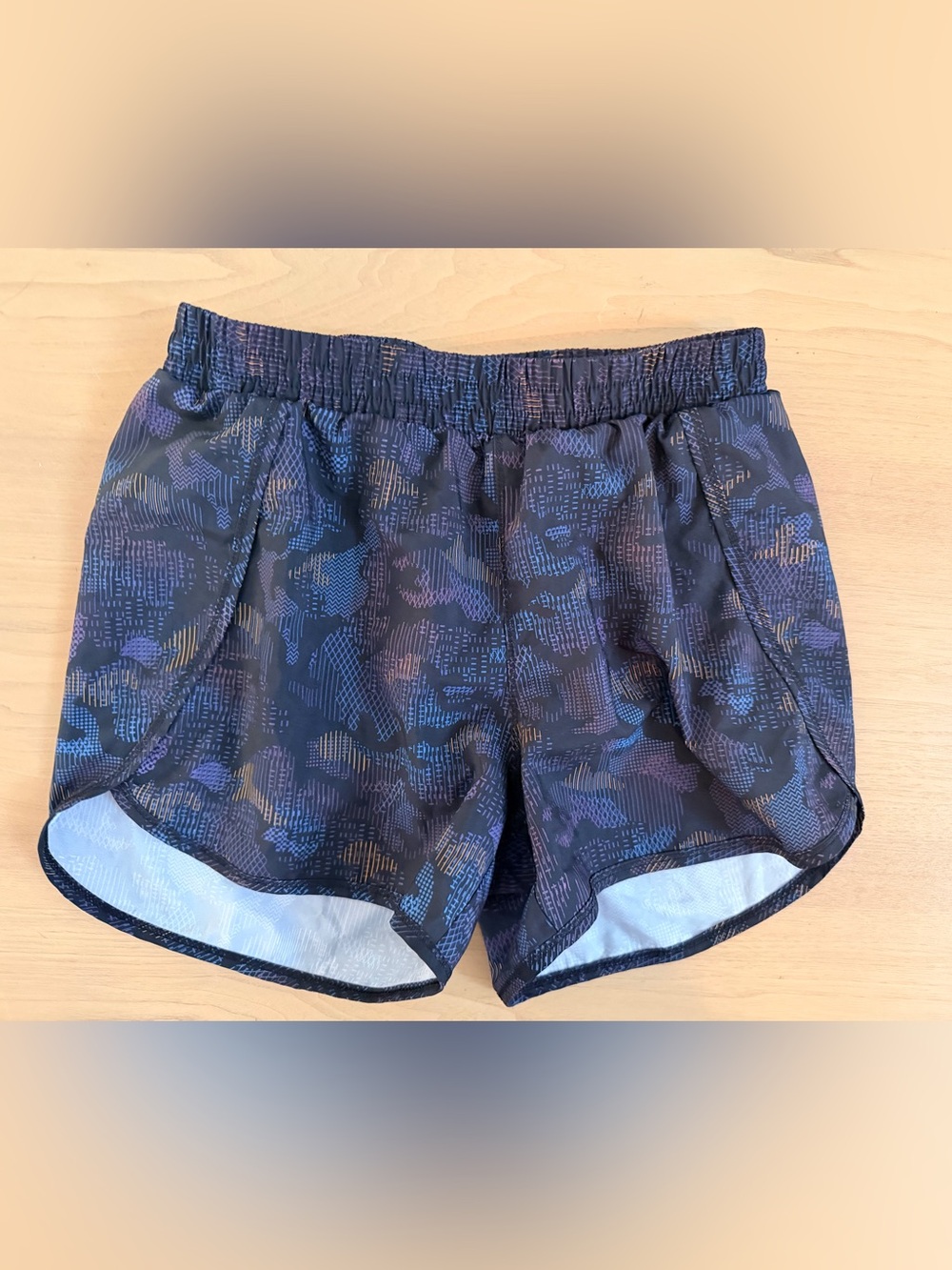 Girls XL 14/16 Black Patterned Athletic Shorts All in Motion